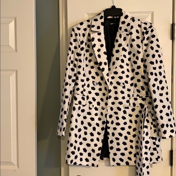 dalmation print jacket